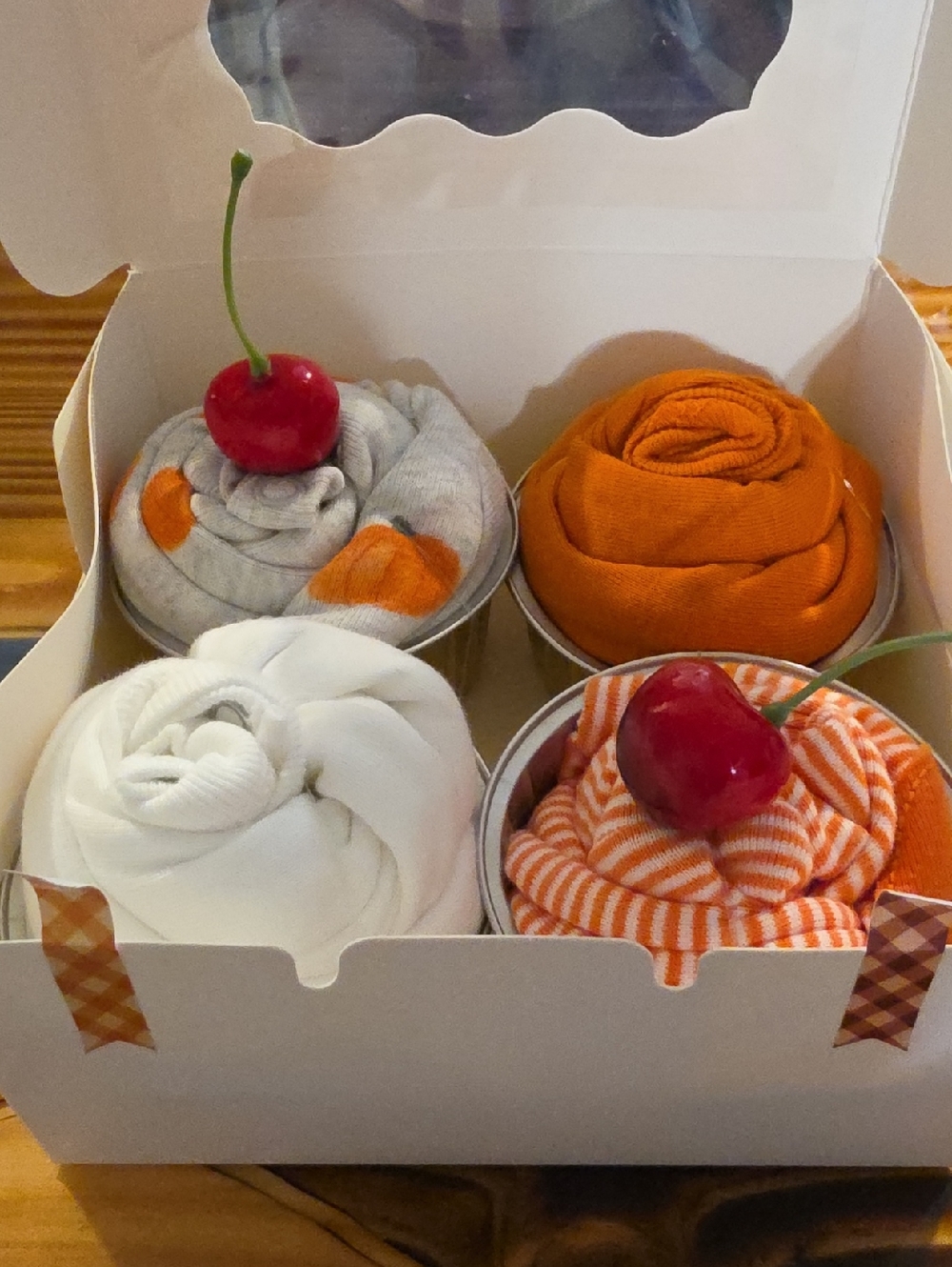 Cupake Baby Gift Set - Fall Theme